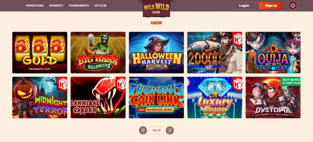 wildwild new games